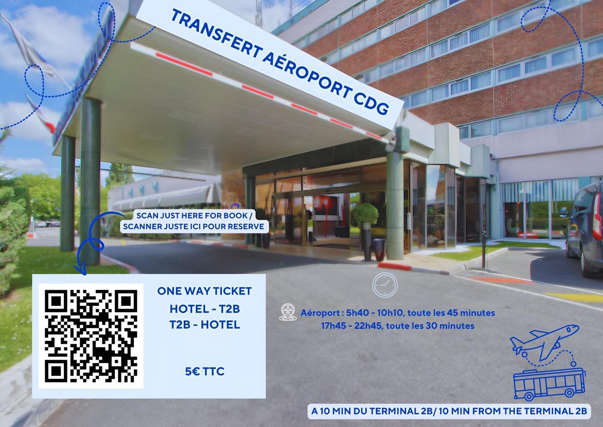 Hotel Inn Paris Cdg Airport Roissy-en-France Ngoại thất bức ảnh